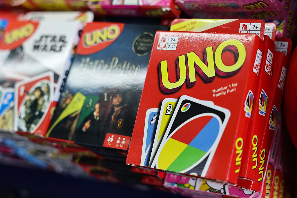 Scrabble, Cribbage, Checkers, Monopoly, Backgammon, Catan, Jigsaw Puzzle, Uno