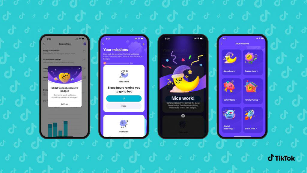 More monitoring tools for parents over their teens’ content on TikTok, Well-Being Missions help promote positive digital habits, New creator-specific features to foster safer communities, Footnotes now available for US pilot program users 