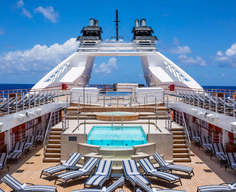 1. Where does Windstar sail?, 2. Who does Windstar appeal to?, 3. Windstar’s fleet, Wind Surf (342 passengers), Wind Star/Wind Spirit (148 passengers), Star Legend, Star Pride and Star Breeze (312 passengers), From December 2025: Star Seeker (224 passengers), 4. Loyalty scheme, 5. Access for guests with disabilities