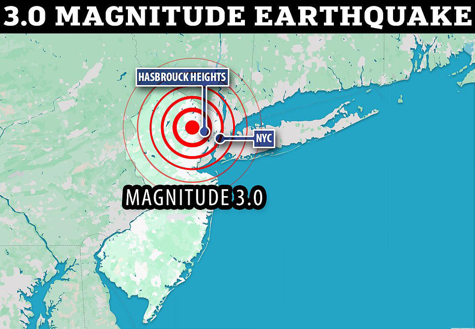 Earthquake rattles New York and New Jersey