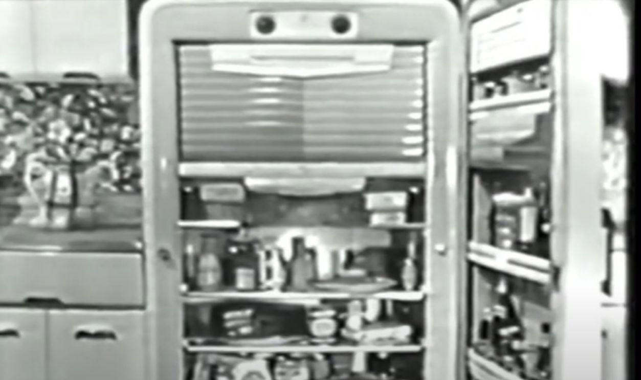Crosley Shelvador Refrigerator (1940s) Thrift Store Gold Mines, KitchenAid Model 'K' Mixer (1930s–50s), Sunbeam Mixmaster (1930s–60s), Toast-O-Lator Toaster (1940s), General Electric Monitor Top Refrigerator (1927–1930s), Westinghouse L-5 Waffle Iron (1930s), Vitamix Blender (1940s–60s), Dormeyer Mixwell Mixers (1950s), Hamilton Beach Milkshake Mixer (1950s), Coldspot Refrigerator by Sears (1940s–50s), Universal Coffeematic Percolator (1950s), Oster Regency Kitchen Center (1970s–80s), Crosley Shelvador Refrigerator (1940s), Vintage Soda Syphons (1930s–60s), Wear-Ever Juicers (1950s), GE Wall-Mount Can Openers (1960s), Kenmore Rotisserie Ovens (1950s–60s), Electric Egg Cookers (Sunbeam, GE – 1950s–70s), Bakelite Hand Mixers (1930s–40s), Hoosier Cabinets (1920s–30s), Early Crock-Pots (Rival – 1970s), Arvin Hot Plates (1940s–50s)