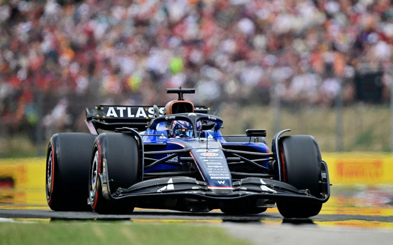 04:39 PM BST, Full grid for tomorrow, 04:38 PM BST, McLaren team principal Andrea Stella talking to Sky Sports, 04:30 PM BST, Lewis Hamilton, who starts 12th tomorrow, speaking to Sky Sports, 04:28 PM BST, Your top three on the grid, 04:27 PM BST, Bottom ten in qualifying, 04:25 PM BST, Top ten in qualifying, 04:22 PM BST, Lando Norris, who starts third tomorrow, 04:14 PM BST, Quotes from Oscar Piastri, who starts second tomorrow, 04:13 PM BST, The thoughts of the polesitter Charles Leclerc, 04:07 PM BST, Ferrari’s reaction to that pole, 04:05 PM BST, Top five, 04:03 PM BST, Leclerc takes surprise pole position, 03:59 PM BST, Final runs, 03:57 PM BST, Astons going early, 03:55 PM BST, Top five after first runs, 03:55 PM BST, First flying laps, 03:50 PM BST, 🟢 Green light, 03:46 PM BST, Five out in Q2, 03:43 PM BST, ❌ Hamilton out, 03:42 PM BST, What will be the fate of the Ferraris?, 03:40 PM BST, Final flying laps, 03:39 PM BST, Chaos in the pits, 03:37 PM BST, Bottom five with five to go, 03:35 PM BST, Free air, 03:33 PM BST, McLaren pace on show, 03:31 PM BST, Mercedes’ pace drops off?, 03:29 PM BST, 03:28 PM BST, Impressive work from the reigning F2 champion, 03:27 PM BST, 🟢 Green light, 03:25 PM BST, Start of Q2 delayed, 03:22 PM BST, ❌ Five out in Q1, 03:20 PM BST, Tsunoda dumped out, 03:18 PM BST, At risk?, 03:17 PM BST, Piastri back to the top of the timesheets, 03:15 PM BST, Track evolution, 03:13 PM BST, Bottom five with five to go, 03:12 PM BST, Leclerc needs another good lap, 03:10 PM BST, Pressure on the Red Bulls?, 03:09 PM BST, Mercedes show good pace, 03:08 PM BST, McLarens laying down an early marker, 03:02 PM BST, 🏎️ We have drivers out on track!, 03:00 PM BST, 🟢 Green light!, 02:55 PM BST, 📢Five-minute klaxon, 02:54 PM BST, Tyre chat, 02:51 PM BST, Risk of rain?, 02:47 PM BST, Who has the edge?, 02:43 PM BST, Piastri leads the way, 02:41 PM BST, Genuine qualifying speed, 02:38 PM BST, Albon: There is nothing I would have done differently at Red Bull, 02:31 PM BST, 02:28 PM BST, Key to success? Relationships, 02:26 PM BST, Constructors’ standings, 02:22 PM BST, Drivers’ standings after round 13, 02:20 PM BST, Qualifying just around the corner, 12:33 PM BST, ⏱️ FP3 classification, 12:31 PM BST, 🏁 FP3 ends - A McLaren one-two, 12:27 PM BST, FP3 - Into the final few minutes, 12:25 PM BST, FP3 - Norris does not improve on his latest fast lap, 12:22 PM BST, FP3 - Albon has improved, 12:20 PM BST, FP3 - 🟨 Double yellow flags 🟨, 12:16 PM BST, FP3 - It’s close at the top..., 12:15 PM BST, FP3 - Piastri with a fine lap, 12:14 PM BST, FP3 - ⏱️ How the top 10 looks, 12:10 PM BST, FP3 - 20 mins remain, 12:09 PM BST, FP3 - Norris improves, 12:02 PM BST, FP3 - Hamilton sneaks into second place, 11:59 AM BST, FP3 - Leclerc back to the top now, 11:57 AM BST, FP3 - Verstappen back at the top, 11:56 AM BST, FP3 - Piastri moves top but Norris struggles, 11:53 AM BST, FP3 - Russell moves fastest, 11:50 AM BST, FP3 - Verstappen moves to the top, 11:48 AM BST, FP3 - ⏱️ Current order, 11:47 AM BST, FP3 - Tsunoda starts his hot lap, 11:44 AM BST, FP3 - Hulkenberg and Gasly on the board, 11:39 AM BST, FP3 - Nobody has set a lap time yet..., 11:32 AM BST, FP3 - Norris out there early on, 11:30 AM BST, 🟢GREEN LIGHT - FP3 BEGINS, 11:28 AM BST, We are nearly ready to get going, 11:27 AM BST, New facilities at the Hungaroring, 11:16 AM BST, Current constructor standings, 11:10 AM BST, Current driver standings – Top 10, 11:05 AM BST, A strange moment in FP2 yesterday..., 11:00 AM BST, Times after second practice, 10:54 AM BST, Good morning