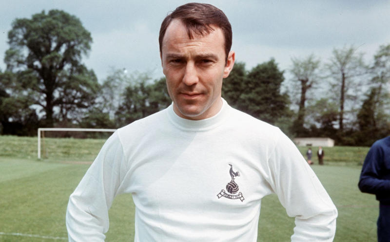 20. Jurgen Klinsmann (1994-95 and 1997-98), 19. Martin Chivers (1968-76), 18. Cyril Knowles (1964-75), 17. Bobby Smith (1955-64), 16. Alan Gilzean (1964-74), 15. Steve Perryman (1969-86), 14. Gary Mabbutt (1982-98), 13. Gary Lineker (1989-92), 12. Ossie Ardiles (1978-88), 11. Cliff Jones (1958-68), 10. Ledley King (1999-2012), 9. Pat Jennings (1964-77), 8. Son Heung-min (2015-2025), 7. Paul Gascoigne (1988-1991), 6. Gareth Bale (2007-13 and 2020-21), 5. Dave Mackay (1959-68), 4. Danny Blanchflower (1954-64), 3. Glenn Hoddle (1975-87), 2. Jimmy Greaves (1961-70), 1. Harry Kane (2009-23)