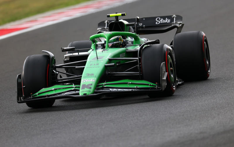 04:39 PM BST, Full grid for tomorrow, 04:38 PM BST, McLaren team principal Andrea Stella talking to Sky Sports, 04:30 PM BST, Lewis Hamilton, who starts 12th tomorrow, speaking to Sky Sports, 04:28 PM BST, Your top three on the grid, 04:27 PM BST, Bottom ten in qualifying, 04:25 PM BST, Top ten in qualifying, 04:22 PM BST, Lando Norris, who starts third tomorrow, 04:14 PM BST, Quotes from Oscar Piastri, who starts second tomorrow, 04:13 PM BST, The thoughts of the polesitter Charles Leclerc, 04:07 PM BST, Ferrari’s reaction to that pole, 04:05 PM BST, Top five, 04:03 PM BST, Leclerc takes surprise pole position, 03:59 PM BST, Final runs, 03:57 PM BST, Astons going early, 03:55 PM BST, Top five after first runs, 03:55 PM BST, First flying laps, 03:50 PM BST, 🟢 Green light, 03:46 PM BST, Five out in Q2, 03:43 PM BST, ❌ Hamilton out, 03:42 PM BST, What will be the fate of the Ferraris?, 03:40 PM BST, Final flying laps, 03:39 PM BST, Chaos in the pits, 03:37 PM BST, Bottom five with five to go, 03:35 PM BST, Free air, 03:33 PM BST, McLaren pace on show, 03:31 PM BST, Mercedes’ pace drops off?, 03:29 PM BST, 03:28 PM BST, Impressive work from the reigning F2 champion, 03:27 PM BST, 🟢 Green light, 03:25 PM BST, Start of Q2 delayed, 03:22 PM BST, ❌ Five out in Q1, 03:20 PM BST, Tsunoda dumped out, 03:18 PM BST, At risk?, 03:17 PM BST, Piastri back to the top of the timesheets, 03:15 PM BST, Track evolution, 03:13 PM BST, Bottom five with five to go, 03:12 PM BST, Leclerc needs another good lap, 03:10 PM BST, Pressure on the Red Bulls?, 03:09 PM BST, Mercedes show good pace, 03:08 PM BST, McLarens laying down an early marker, 03:02 PM BST, 🏎️ We have drivers out on track!, 03:00 PM BST, 🟢 Green light!, 02:55 PM BST, 📢Five-minute klaxon, 02:54 PM BST, Tyre chat, 02:51 PM BST, Risk of rain?, 02:47 PM BST, Who has the edge?, 02:43 PM BST, Piastri leads the way, 02:41 PM BST, Genuine qualifying speed, 02:38 PM BST, Albon: There is nothing I would have done differently at Red Bull, 02:31 PM BST, 02:28 PM BST, Key to success? Relationships, 02:26 PM BST, Constructors’ standings, 02:22 PM BST, Drivers’ standings after round 13, 02:20 PM BST, Qualifying just around the corner, 12:33 PM BST, ⏱️ FP3 classification, 12:31 PM BST, 🏁 FP3 ends - A McLaren one-two, 12:27 PM BST, FP3 - Into the final few minutes, 12:25 PM BST, FP3 - Norris does not improve on his latest fast lap, 12:22 PM BST, FP3 - Albon has improved, 12:20 PM BST, FP3 - 🟨 Double yellow flags 🟨, 12:16 PM BST, FP3 - It’s close at the top..., 12:15 PM BST, FP3 - Piastri with a fine lap, 12:14 PM BST, FP3 - ⏱️ How the top 10 looks, 12:10 PM BST, FP3 - 20 mins remain, 12:09 PM BST, FP3 - Norris improves, 12:02 PM BST, FP3 - Hamilton sneaks into second place, 11:59 AM BST, FP3 - Leclerc back to the top now, 11:57 AM BST, FP3 - Verstappen back at the top, 11:56 AM BST, FP3 - Piastri moves top but Norris struggles, 11:53 AM BST, FP3 - Russell moves fastest, 11:50 AM BST, FP3 - Verstappen moves to the top, 11:48 AM BST, FP3 - ⏱️ Current order, 11:47 AM BST, FP3 - Tsunoda starts his hot lap, 11:44 AM BST, FP3 - Hulkenberg and Gasly on the board, 11:39 AM BST, FP3 - Nobody has set a lap time yet..., 11:32 AM BST, FP3 - Norris out there early on, 11:30 AM BST, 🟢GREEN LIGHT - FP3 BEGINS, 11:28 AM BST, We are nearly ready to get going, 11:27 AM BST, New facilities at the Hungaroring, 11:16 AM BST, Current constructor standings, 11:10 AM BST, Current driver standings – Top 10, 11:05 AM BST, A strange moment in FP2 yesterday..., 11:00 AM BST, Times after second practice, 10:54 AM BST, Good morning