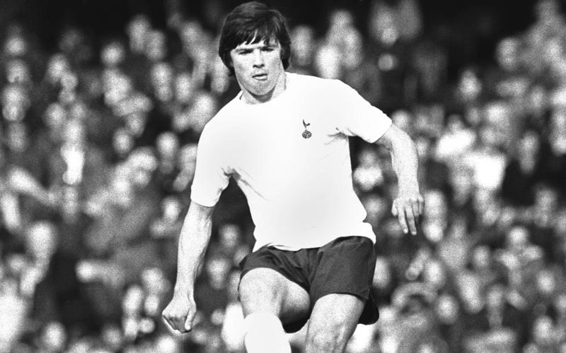 20. Jurgen Klinsmann (1994-95 and 1997-98), 19. Martin Chivers (1968-76), 18. Cyril Knowles (1964-75), 17. Bobby Smith (1955-64), 16. Alan Gilzean (1964-74), 15. Steve Perryman (1969-86), 14. Gary Mabbutt (1982-98), 13. Gary Lineker (1989-92), 12. Ossie Ardiles (1978-88), 11. Cliff Jones (1958-68), 10. Ledley King (1999-2012), 9. Pat Jennings (1964-77), 8. Son Heung-min (2015-2025), 7. Paul Gascoigne (1988-1991), 6. Gareth Bale (2007-13 and 2020-21), 5. Dave Mackay (1959-68), 4. Danny Blanchflower (1954-64), 3. Glenn Hoddle (1975-87), 2. Jimmy Greaves (1961-70), 1. Harry Kane (2009-23)