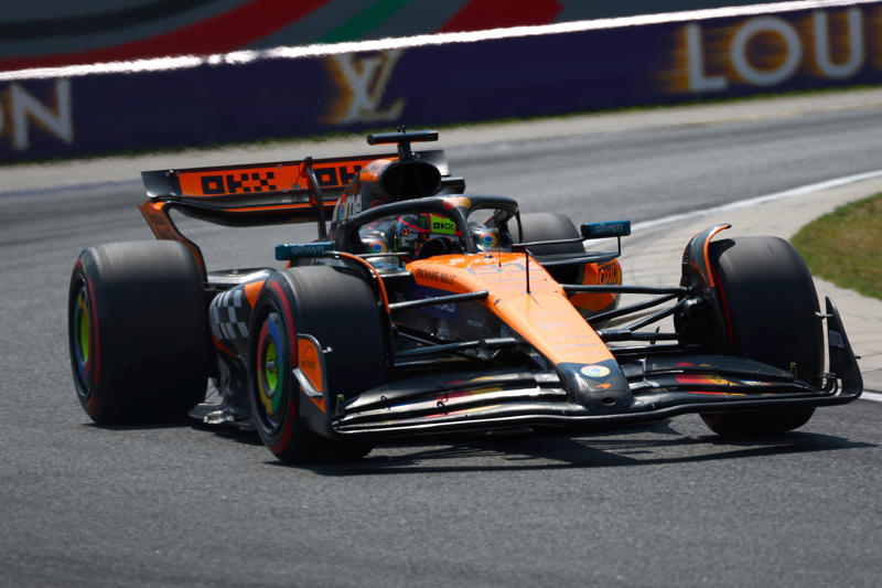 F1 HUNGARIAN GRAND PRIX - LATEST UPDATES , What time is qualifying in Hungary?, Norris: Car 'has felt pretty good', Lewis Hamilton thinks about podium drought 'every day', F1 constructor standings, George Russell admits to risk of Mercedes exit, Lewis Hamilton says 'there will be tears' during F1 summer break, Max Verstappen commits future to Red Bull for 2026 F1 season, George Russell on Mercedes contract talks, Lewis Hamilton thinks about podium drought 'every day', FP3 RESULTS IN FULL, Oscar Piastri quickest in FP3!, Norris up to P2, Oscar Piastri quickest after 30 mins, Yuki Tsunoda fastest out there!, FP3 underway!, FP3 coming up!, Aston Martin issue new Fernando Alonso update after ‘injury’, George Russell on Mercedes contract talks, Lewis Hamilton says 'there will be tears' during F1 summer break, Verstappen to be investigated for rag incident, Hungarian GP Practice, Hungarian GP Practice, Hungarian GP Practice, Hungarian GP Practice, Hungarian GP Practice, Hungarian GP Practice, Hungarian GP Practice, Hungarian GP Practice, Hungarian GP Practice, Hungarian GP Practice, Hungarian GP Practice, Hungarian GP Practice, Hungarian GP Practice, Hungarian GP Practice, Hungarian GP Practice, Hungarian GP Practice, Hungarian GP Practice, Hungarian GP Practice, Hungarian GP Practice, Hungarian GP Practice, Hungarian GP Practice, Hungarian GP Practice, Hungarian GP Practice, Hungarian GP Practice, F1 Calendar, George Russell admits to risk of Mercedes exit, Aston Martin statement in full, Alonso back for second practice, Hungarian GP Practice, F1 constructor standings, Hungarian GP weather, When is the Hungarian Grand Prix?, Max Verstappen commits future to Red Bull for 2026 F1 season, Hungarian GP Practice, Final timesheet, Hungarian GP Practice, Hungarian GP Practice, Hungarian GP Practice, Hungarian GP Practice, Hungarian GP Practice, Hungarian GP Practice, Hungarian GP Practice, Hungarian GP Practice, Hungarian GP Practice, Hungarian GP Practice, Hungarian GP Practice, Hungarian GP Practice, Hungarian GP Practice, Hungarian GP Practice, Hungarian GP Practice, Hungarian GP Practice, Hungarian GP Practice, Hungarian GP Practice, Hungarian GP Practice, Three teams have upgrades in Hungary, The Hungaroring, Hungarian GP weather, Red Bull adviser reveals ‘primary’ reason Christian Horner was sacked, Ferrari F1 boss Fred Vasseur signs new contract despite winless run, F1 driver standings, How can I watch the GP &amp; qualifying?, Hungarian Grand Prix weekend &amp; 2024 recap, What time is qualifying?, Max Verstappen commits future to Red Bull for 2026 F1 season, Fernando Alonso doubtful for Budapest race after injury, F1 Hungarian Grand Prix practice
