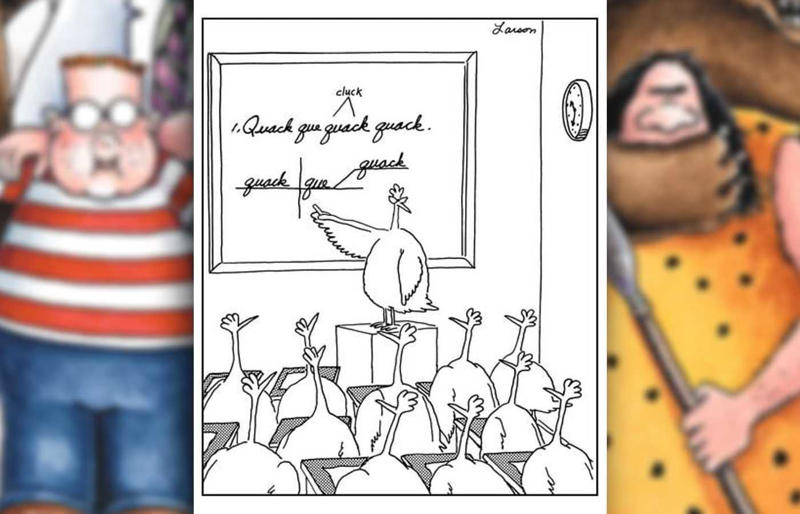 Gifted Kid Burnout , The Far Side Comic That Proves Pranking Teachers Is Prehistoric , Even The Far Side Has Its Designated Attention-Seeker , Some Students Are Impossible to Forget , Everyone Knows Horses Are Math Wizards , This Strip Speaks for Every Overloaded Student , Even Birds Have to Take Mandatory Language Classes