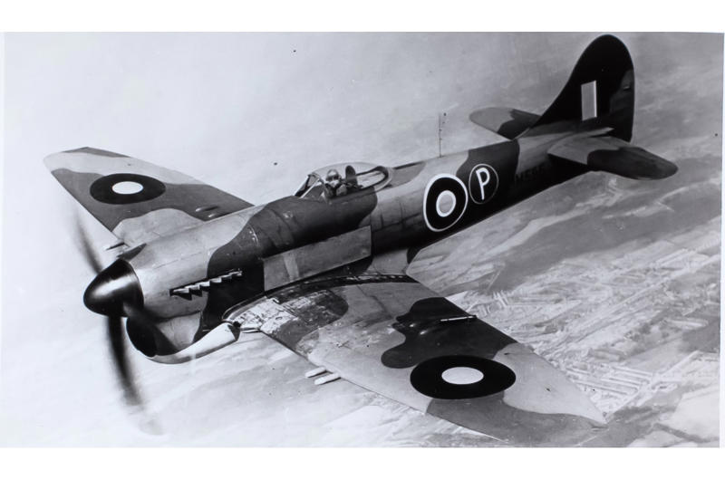 8: Hawker Tempest – 466mph 10: North American P-51 Mustang – 450mph, 9: Martin Baker MB5 – 460mph, 8: Hawker Tempest – 466mph, 7: Republic P-47M Thunderbolt- 470mph, 6: Focke-Wulf Ta 152H – 472mph, 5: Mitsubishi Ki-83 – 473mph, 4: Dornier Do 335 – 474mph, 4: Gloster Meteor – 493mph, 3: Heinkel He 162 Volksjäger & Lockheed P-80 Shooting Star – 550mph, 2: Messerschmitt Me 262 – 578mph, 1: Me 163 (659mph) & Ba 349