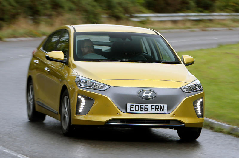 Nissan Leaf - from £2000, Renault Zoe - from £2500, Peugeot iON - from £3000, Volkswagen e-Up! - from £4500, BMW i3 - from £5000, Hyundai Ioniq - from £7000, Vauxhall Corsa Electric - from £8000, Peugeot e-208 - from £9000, Hyundai Kona Electric - from £9000, Kia e-Niro - from £12,000