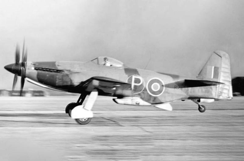 9: Martin Baker MB5 – 460mph 10: North American P-51 Mustang – 450mph, 9: Martin Baker MB5 – 460mph, 8: Hawker Tempest – 466mph, 7: Republic P-47M Thunderbolt- 470mph, 6: Focke-Wulf Ta 152H – 472mph, 5: Mitsubishi Ki-83 – 473mph, 4: Dornier Do 335 – 474mph, 4: Gloster Meteor – 493mph, 3: Heinkel He 162 Volksjäger & Lockheed P-80 Shooting Star – 550mph, 2: Messerschmitt Me 262 – 578mph, 1: Me 163 (659mph) & Ba 349