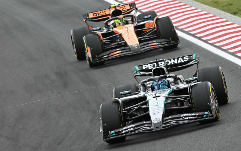 Lap 51 of 70, Lap 56 of 70, Lap 57, 58 and 59 of 70, Lap 61 of 70, Lap 64 of 70, Lap 66 of 70, Lap 67 of 70