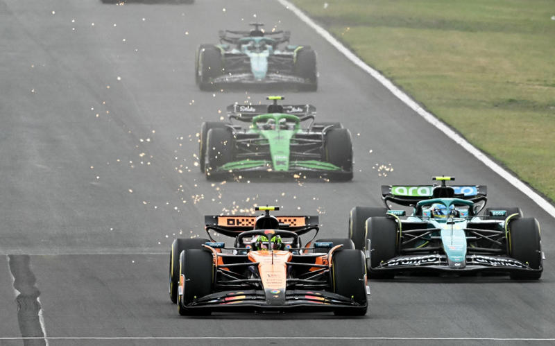 Lap 51 of 70, Lap 56 of 70, Lap 57, 58 and 59 of 70, Lap 61 of 70, Lap 64 of 70, Lap 66 of 70, Lap 67 of 70