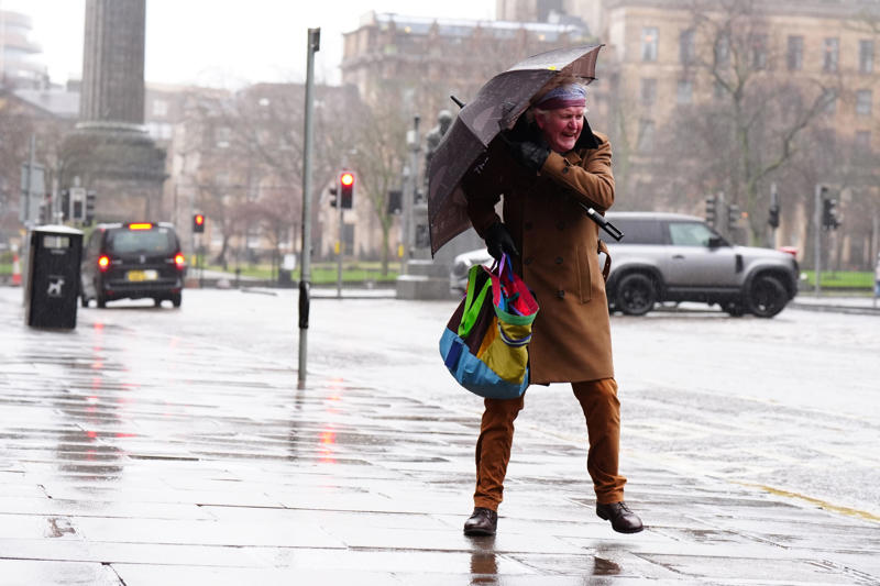 Storm Floris: Key points, What is the five day weather forecast?, Tonight: , Tuesday: , Outlook for Wednesday to Friday: , In pictures: Storm Floris hits Blackpool, ScotRail asks people to secure their trampolines, People urged to check on vulnerable neighbours, Scottish minister calls for people to follow weather advice, Edinburgh Tattoo cancel military performance, People urged to stay away from woodlands and coastal paths, 'Watch your back', warns meteorologist, Winds to remain strong overnight to Tuesday, Met Office says, LNER trains won't run north of Newcastle, Northern railway reports 'severe disruption', Avanti West Coast asks 'not to travel north of Preston', Yellow weather warnings come into force, The Met Office's weather forecast, Amber warning: What to expect?, Mapped: Met Office weather warnings for Monday, Only open doors when necessary, Met Office warns, Drivers should take extra care, RAC warns, Powerful winds and heavy rains to lash parts of UK, Travel disruption expected for many as trains and ferries cancelled, Amber warning: What to expect?, Tips for staying safe in strong wind, Yellow warning: What to expect?, Trains and ferries cancelled ahead of Storm Floris, Train operators warn of major disruption, Only open doors when necessary, Met Office warns, Watch: Storm Floris to bring ‘unseasonably strong winds’ to parts of UK, UK 5 day weather forecast, Met Office warns of potential 85mph winds in Scotland, Motorists urged to drive slowly in stormy weather, Scottish government holds meeting to prepare for storm, Scots warned to plan ahead as Storm Floris approaches, UK 5 day weather forecast, Tips for staying safe in strong wind, Yellow warning: What to expect?, Amber warning: What to expect?, Drivers should take extra care, RAC warns, Storm Floris to cause travel disruption as wind warnings upgraded, Mapped: Fresh amber warning in place across much of Scotland, Only open doors when necessary, Met Office warns, Tips for staying safe in strong wind, Yellow warning: What to expect?, Amber warning: What to expect?, UK 5 day weather forecast, Mapped: Fresh amber warning in place across much of Scotland, Only open doors when necessary, Met Office warns