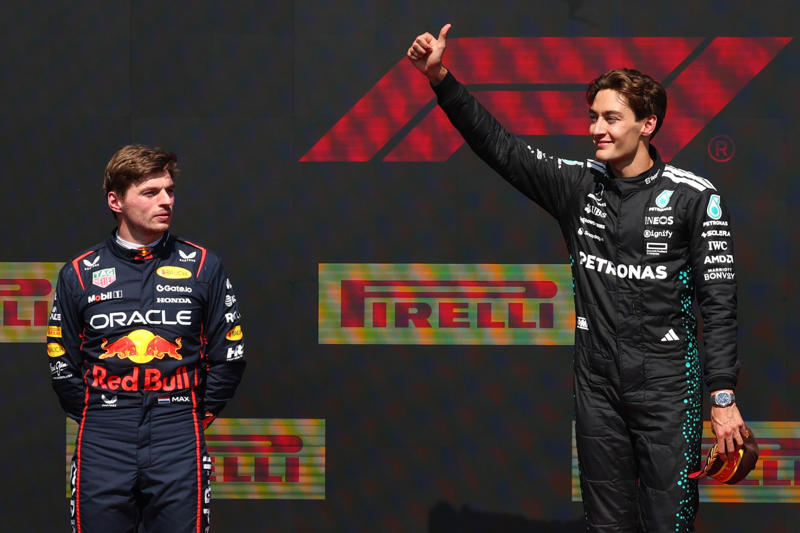 Oscar Piastri (McLaren) – 9, Lando Norris (McLaren) – 9, Max Verstappen (Red Bull) – 8, George Russell (Mercedes) – 8, Charles Leclerc (Ferrari) – 7, Lewis Hamilton (Ferrari) – 6, Kimi Antonelli (Mercedes) – 6, Alex Albon (Williams) – 8, Nico Hulkenberg (Sauber) – 9, Esteban Ocon (Haas) – 6, Fernando Alonso (Aston Martin) – 5, Lance Stroll (Aston Martin) – 5, Isack Hadjar (Racing Bulls) – 7, Pierre Gasly (Alpine) – 5, Liam Lawson (Red Bull &amp; Racing Bulls) – 5, Carlos Sainz Jr. (Williams) – 4, Gabriel Bortoleto (Sauber) – 5, Yuki Tsunoda (Racing Bulls &amp; Red Bull) – 4, Ollie Bearman (Haas) – 5, Franco Colapinto (Alpine) – 4, Jack Doohan (Alpine) – 4
