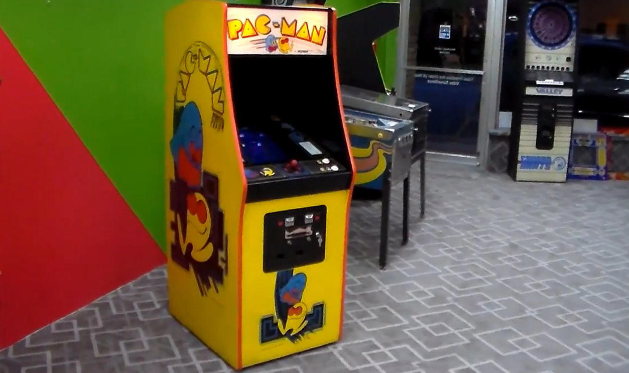 Pac-Man (Midway, 1980) Classic Nostalgia Worth Serious Cash, Pong (Atari, 1972), Pac-Man (Midway, 1980), Ms. Pac-Man (Midway, 1981), Galaga (Midway, 1981), Tempest (Atari, 1981), Frogger (Sega/Gremlin, 1981), Asteroids (Atari, 1979), Defender (Williams, 1981), Joust (Williams, 1982), Q*bert (Gottlieb, 1982), Tron (Bally Midway, 1982), Dragon’s Lair (Cinematronics, 1983), Punch-Out!! (Nintendo, 1984), Double Dragon (Technōs, 1987), Teenage Mutant Ninja Turtles (Konami, 1989), Street Fighter II (Capcom, 1991), Mortal Kombat (Midway, 1992), NBA Jam (Midway, 1993), The Simpsons (Konami, 1991), Rampage (Bally Midway, 1986), Gauntlet (Atari, 1985)