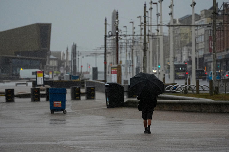 Storm Floris: Key points, What is the five day weather forecast?, Tonight: , Tuesday: , Outlook for Wednesday to Friday: , In pictures: Storm Floris hits Blackpool, ScotRail asks people to secure their trampolines, People urged to check on vulnerable neighbours, Scottish minister calls for people to follow weather advice, Edinburgh Tattoo cancel military performance, People urged to stay away from woodlands and coastal paths, 'Watch your back', warns meteorologist, Winds to remain strong overnight to Tuesday, Met Office says, LNER trains won't run north of Newcastle, Northern railway reports 'severe disruption', Avanti West Coast asks 'not to travel north of Preston', Yellow weather warnings come into force, The Met Office's weather forecast, Amber warning: What to expect?, Mapped: Met Office weather warnings for Monday, Only open doors when necessary, Met Office warns, Drivers should take extra care, RAC warns, Powerful winds and heavy rains to lash parts of UK, Travel disruption expected for many as trains and ferries cancelled, Amber warning: What to expect?, Tips for staying safe in strong wind, Yellow warning: What to expect?, Trains and ferries cancelled ahead of Storm Floris, Train operators warn of major disruption, Only open doors when necessary, Met Office warns, Watch: Storm Floris to bring ‘unseasonably strong winds’ to parts of UK, UK 5 day weather forecast, Met Office warns of potential 85mph winds in Scotland, Motorists urged to drive slowly in stormy weather, Scottish government holds meeting to prepare for storm, Scots warned to plan ahead as Storm Floris approaches, UK 5 day weather forecast, Tips for staying safe in strong wind, Yellow warning: What to expect?, Amber warning: What to expect?, Drivers should take extra care, RAC warns, Storm Floris to cause travel disruption as wind warnings upgraded, Mapped: Fresh amber warning in place across much of Scotland, Only open doors when necessary, Met Office warns, Tips for staying safe in strong wind, Yellow warning: What to expect?, Amber warning: What to expect?, UK 5 day weather forecast, Mapped: Fresh amber warning in place across much of Scotland, Only open doors when necessary, Met Office warns