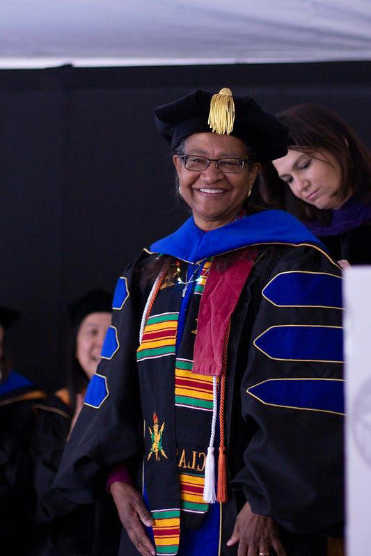 22. Mae Carol Jemison, 21. Valerie Thomas, 20. Alexa Canady, 19. Shirley Jackson, 18. Aprille Ericsson, 17. Bessie Blount Griffin, 16. Dorothy Lavinia Brown, 15. Anne-Marie Imafidon, 14. Katherine Johnson, 13. Lyda Newman, 12. Marian Croak, 11. Marie Van Brittan Brown, 10. Patricia Bath, 9. Rebecca Lee Crumpler, 8. Mary Jackson, 7. Kimberly Bryant, 6. Ashanti Johnson, 5. Aisha Bowe, 4. Timnit Gebru, 3. Donna Auguste