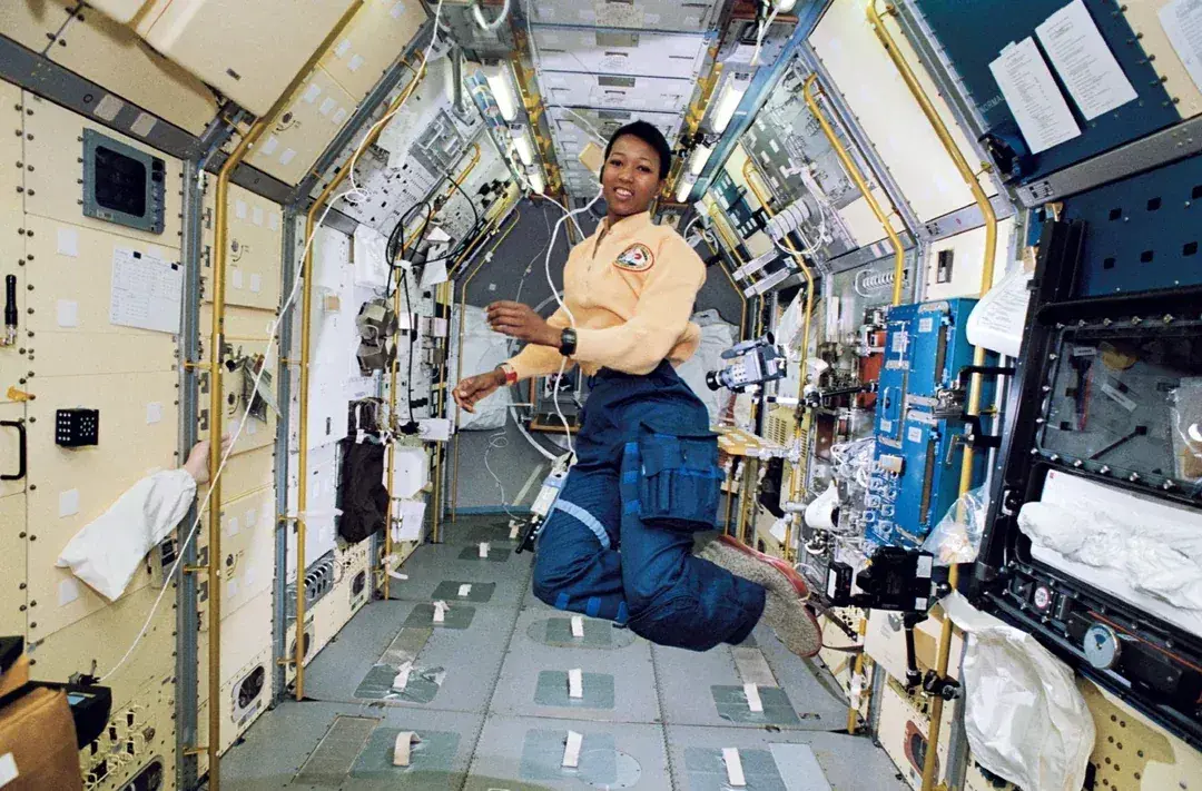 22. Mae Carol Jemison, 21. Valerie Thomas, 20. Alexa Canady, 19. Shirley Jackson, 18. Aprille Ericsson, 17. Bessie Blount Griffin, 16. Dorothy Lavinia Brown, 15. Anne-Marie Imafidon, 14. Katherine Johnson, 13. Lyda Newman, 12. Marian Croak, 11. Marie Van Brittan Brown, 10. Patricia Bath, 9. Rebecca Lee Crumpler, 8. Mary Jackson, 7. Kimberly Bryant, 6. Ashanti Johnson, 5. Aisha Bowe, 4. Timnit Gebru, 3. Donna Auguste