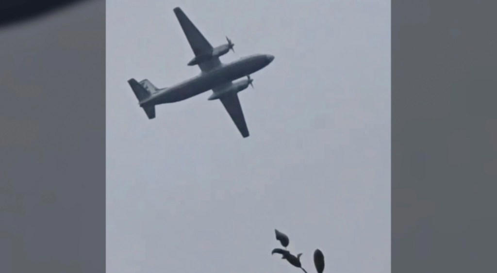 Plane nosedives into busy Italian highway killing two in huge fireball