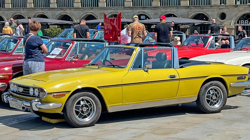 23. Bajaj RE Tuk-Tuk (Octopussy), 22. Renault 11 Taxi (A View To A Kill), 20. Soviet T-55 Tank (GoldenEye), 19. LaSalle Funeral Coach (Dr No), 18. Bentley 3½ Litre Drophead Coupé (From Russia With Love), 17. Rolls‑Royce Silver Wraith (From Russia With Love), 16. Mercury Cougar XR7 (On Her Majesty’s Secret Service), 14. Triumph Stag (Diamonds Are Forever), 13. Lotus Esprit Turbo (For Your Eyes Only), 12. Aston Martin DBS (1968) (On Her Majesty’s Secret Service), 11. Aston Martin V8 Vantage Volante (The Living Daylights), 10. Audi 200 Quattro (The Living Daylights), 9. BMW Z3 (GoldenEye), 8. Lotus Esprit S1 “Wet Nellie” (The Spy Who Loved Me), 7. Toyota 2000GT (You Only Live Twice), 6. Aston Martin DBS V12 (Casino Royale/Quantum Of Solace), 5. Aston Martin DB10 (Spectre), 4. BMW 750iL (Tomorrow Never Dies), 3. Aston Martin DB5 (Goldfinger And More), 2. Jaguar C‑X75 (Spectre)