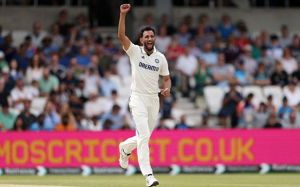 10. Dhruv Jurel, 9. Sarfaraz Khan, 8. Suryakumar Yadav, 7. Yashasvi Jaiswal, 6. Akash Deep, 5. Sai Sudharsan, 4. Harshit Rana, 3. Prasidh Krishna, 2. Nitish Kumar Reddy, 1. Anshul Kamboj