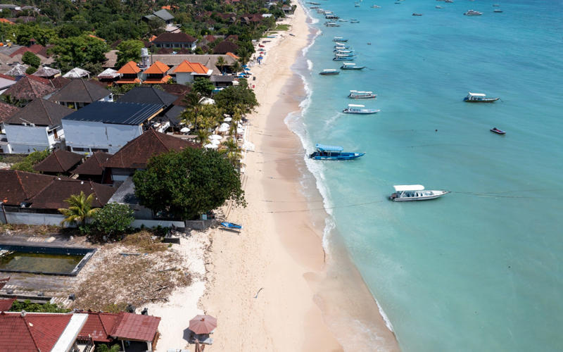 Find beaches by type:, Best beaches for peaceful escapes, Pantai Yeh Leh, West Bali, Jungutbatu Beach, Nusa Lembongan, Best beaches for surfing, Uluwatu, Bukit Peninsula, Balian Beach, West Bali, Balangan Beach, Bukit Peninsula, Keramas, East Bali, Best beaches for families, Sanur Beach, South Bali, Padma Beach, South Bali, Best beaches for snorkelling, Amed, East Bali, Pemuteran, North Bali, How we choose, About our expert, Mark Eveleigh