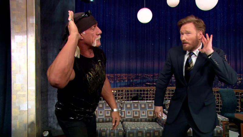 10. Innumerable Talk Show Appearances (1980s-Present) 1. "Rocky III" Appearance as Thunderlips (1982), 2. The "Rock 'n' Wrestling Connection" with Cyndi Lauper (1984-1985), 3. Headlining the First WrestleMania (1985), 4. "Hulk Rules" Album & Music Videos (1995), 5. "Hulk Hogan's Rock 'n' Wrestling" Cartoon (1985-1986), 6. "No Holds Barred" Movie (1989), 7. "Suburban Commando" & "Mr. Nanny" Films (Early 90s), 8. The Shocking Turn: Hollywood Hogan & the nWo (1996), 9. "Hogan Knows Best" Reality Show (2005-2007), 10. Innumerable Talk Show Appearances (1980s-Present), 11. "Whatcha Gonna Do, Brother?!" Catchphrase, 12. The "Hulkster's" Look: Bandana, Mustache, and Yellow & Red, 13. "Real American" Theme Song, 14. Star on the Hollywood Walk of Fame (2012), 15. Hulk Hogan's PastaMania (1995)