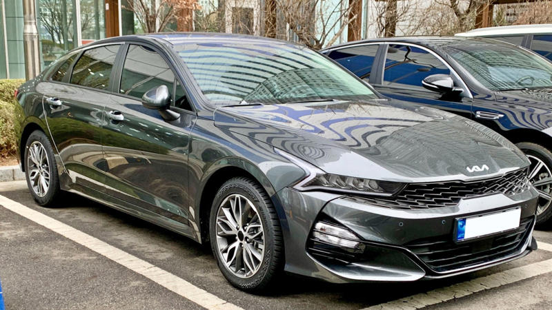 4. Kia K5 1. Tesla Model 3, 2. Genesis G80, 3. Hyundai Sonata, 4. Kia K5, 5. BMW 5 Series, 6. Ford Mustang Mach-E, 7. Lincoln Corsair, 8. Mercedes-Benz S-Class, 9. Honda Accord (Select Trims), 10. Audi A6, 11. Toyota Camry (XLE And Higher), 12. Lexus NX, 13. Toyota RAV4 (XLE And Above), 14. GMC Yukon, 15. Hyundai Elantra, 16. Volvo XC60, 17. Nissan Rogue (Select Trims), 18. Jeep Grand Cherokee, 19. Subaru Outback, 20. Cadillac Escalade