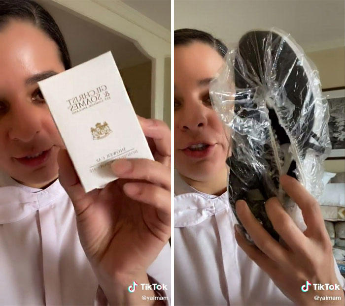 #11 Most Hotels Offer Free Shower Caps. If You're Not Going To Use Them For Showering, Use Them For Your Shoes