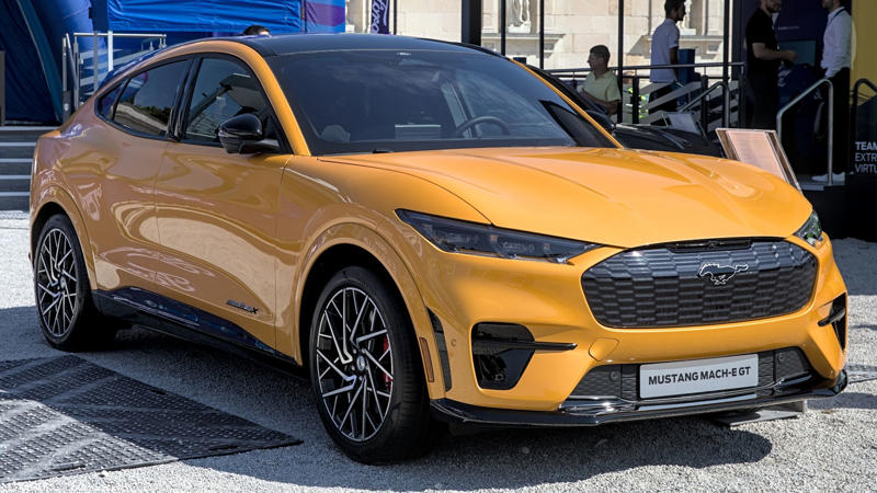 6. Ford Mustang Mach-E 1. Tesla Model 3, 2. Genesis G80, 3. Hyundai Sonata, 4. Kia K5, 5. BMW 5 Series, 6. Ford Mustang Mach-E, 7. Lincoln Corsair, 8. Mercedes-Benz S-Class, 9. Honda Accord (Select Trims), 10. Audi A6, 11. Toyota Camry (XLE And Higher), 12. Lexus NX, 13. Toyota RAV4 (XLE And Above), 14. GMC Yukon, 15. Hyundai Elantra, 16. Volvo XC60, 17. Nissan Rogue (Select Trims), 18. Jeep Grand Cherokee, 19. Subaru Outback, 20. Cadillac Escalade