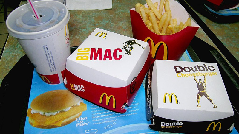 1. Big Mac, 2. French Fries, 3. Chicken McNuggets, 4. Quarter Pounder with Cheese, 5. Sausage McMuffin, 6. McCafé Coffee, 7. McFlurry, 8. Apple Pie, 9. Filet-O-Fish, 10. McChicken, 1. Hamburger, 2. Sausage Burrito, 3. Fruit &amp; Maple Oatmeal, 4. Apple Slices, 5. Chocolate Shake, 6. Sausage Biscuit, 7. Egg McMuffin, 8. Chocolate Chip Cookie, 9. Hot Chocolate, 10. Sausage McGriddles