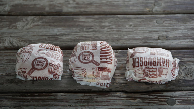 1. Big Mac, 2. French Fries, 3. Chicken McNuggets, 4. Quarter Pounder with Cheese, 5. Sausage McMuffin, 6. McCafé Coffee, 7. McFlurry, 8. Apple Pie, 9. Filet-O-Fish, 10. McChicken, 1. Hamburger, 2. Sausage Burrito, 3. Fruit &amp; Maple Oatmeal, 4. Apple Slices, 5. Chocolate Shake, 6. Sausage Biscuit, 7. Egg McMuffin, 8. Chocolate Chip Cookie, 9. Hot Chocolate, 10. Sausage McGriddles
