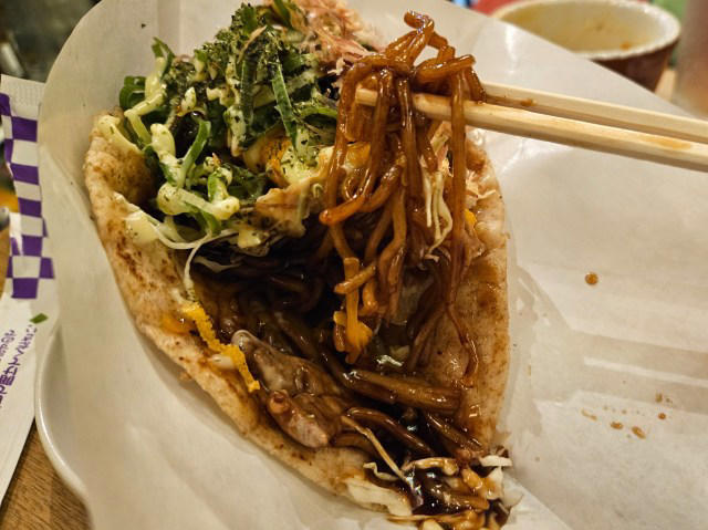・お目当てのお店は……, ・これぞ、アメリカンタコス, ・ギルティィィ！, ・お好み焼き！？, ・今回ご紹介した飲食店の詳細データ