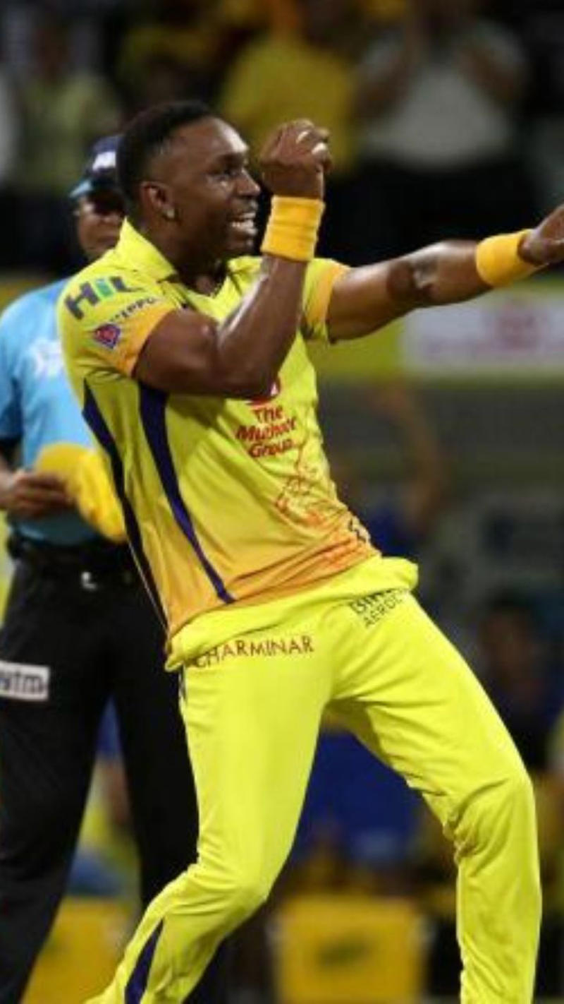5. Harbhajan Singh, 4. Chris Gayle, 3. David Warner, 2. Dwayne Bravo, 1. Virat Kohli
