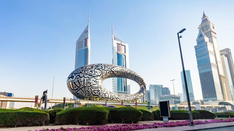 Dubai, UAE: Dubai is an ideal destination for short trips that pack a punch, making it perfect for family vacations or first-time international travellers. The city offers a unique blend of sightseeing and spectacle, with a wide range of experiences to suit different interests. (Image: Canva)