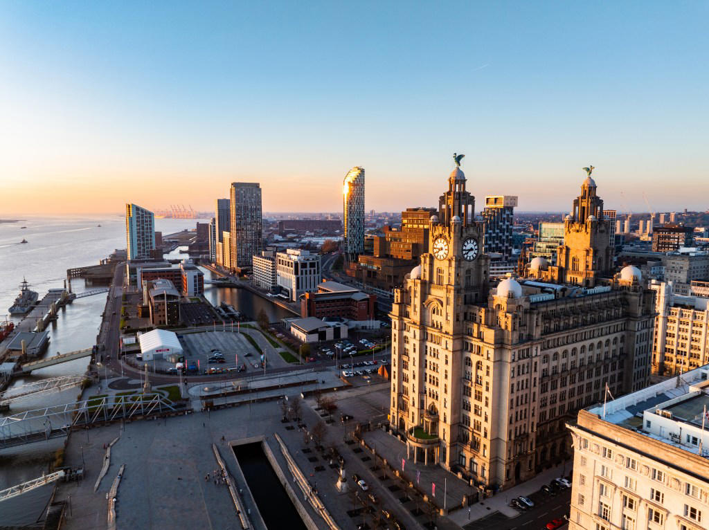 7. Liverpool 10. Manchester, 9. Leeds, 8. Sheffield, 7. Liverpool, 6. Nottingham, 5. Belfast, 4. Glasgow, 3. Edinburgh, 2. Coventry, 1. Newcastle