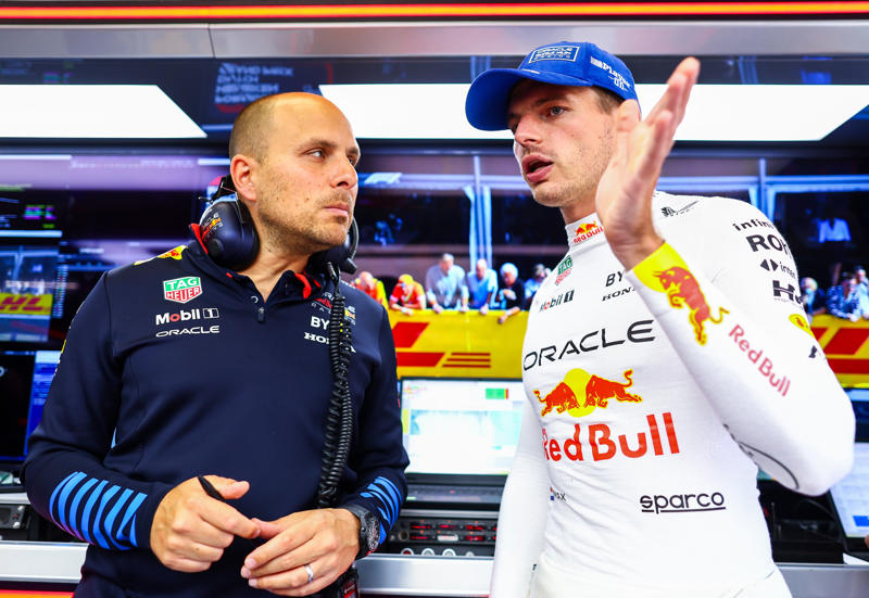 What does Red Bull without Christian Horner look like?, F1 BELGIAN GRAND PRIX - LATEST UPDATES, What time is the race on Sunday?, NEW: Lewis Hamilton will start from the pit-lane, Laurent Mekies makes Christian Horner admission in first Red Bull press conference, A reminder of the starting grid today:, Oscar Piastri after qualifying P2:, Wolff dismisses Verstappen links: 'That's Prost-Senna', Hamilton determined to deliver for Ferrari, Jacques Villeneuve backs Red Bull this weekend in Belgium, Nico Hulkenberg, who could only qualify P14:, Mercedes boss Toto Wolff on the race:, Lando Norris reacts to his pole position:, Alex Albon, who qualified P5:, Full starting grid for Belgian GP:, A downbeat Lewis Hamilton after qualifying:, George Russell, who starts tomorrow's race in P6:, Fernando Alonso after qualifying P19:, FIA confirm qualifying results, Top-10 in Belgian GP qualifying, Lewis Hamilton, after qualifying P16:, Charles Leclerc, after qualifying P3:, Max Verstappen, after qualifying P4:, Lando Norris on pole position!, Final moments of qualifying!, Max Verstappen:, Lando Norris on provisional pole!, Q3 underway!, Carlos Sainz out!, Charles Leclerc:, Carlos Sainz in trouble, Q2 underway!, Lewis Hamilton out - lap deleted!, Kimi Antonelli is out!, Russell and Antonelli have one final chance, Mercedes duo in trouble, Piastri quicker than Norris early on, Qualifying at Spa, Lando Norris on Spa racetrack:, Charles Leclerc downbeat after sprint despite 4th place finish, George Russell on his Mercedes future:, F1 constructor standings after sprint, Max Verstappen after winning the sprint:, TOP-8 IN SPRINT RACE:, What is the start time for qualifying?, Oscar Piastri after finishing P2:, Where did Hamilton finish?, Lando Norris, after finishing P3 in the sprint:, Max Verstappen on team radio:, Max Verstappen wins sprint race!, Verstappen heading for sprint win (Lap 15/15), Piastri under pressure from Norris (Lap 12/15), Verstappen:, Verstappen staving off Piastri (Lap 7/15), Lando Norris takes back third place (Lap 4/15), Verstappen leads (Lap 3/15), Lights out!, Formation lap!, A reminder of the starting grid for the sprint race:, Sprint race coming up!, Gasly to start in pit-lane, Lando Norris after qualifying P3:, Sprint race winner odds!, BELGIAN GP PREVIEW: What will Red Bull without Christian Horner look like?, F1 constructor standings heading into Belgian GP:, Max Verstappen without his engineer this weekend:, Full starting grid for the sprint race:, Toto Wolff: 'I will miss Horner... in a way', VIDEO: Verstappen has spoken to Horner, Sprint race grid:, Lewis Hamilton after his spin:, Yuki Tsunoda, who starts P12:, Max Verstappen, after qualifying P2:, Oscar Piastri after claiming pole:, CONFIRMATION: Sprint qualifying positions, Lap record for Piastri!, Start times at the Belgian GP this weekend:, Piastri:, Oscar Piastri on pole for the sprint!, SQ3 underway!, George Russell, after qualifying 13th:, VIDEO: Lewis Hamilton's spin at the final chicane, Kimi Antonelli on team radio:, F1 constructor standings, F1 driver standings, Still to come this weekend, Wolff defends Mercedes' role, Racing for Anthoine, F1 driver standings heading into Belgian GP:, Belgian Grand Prix: