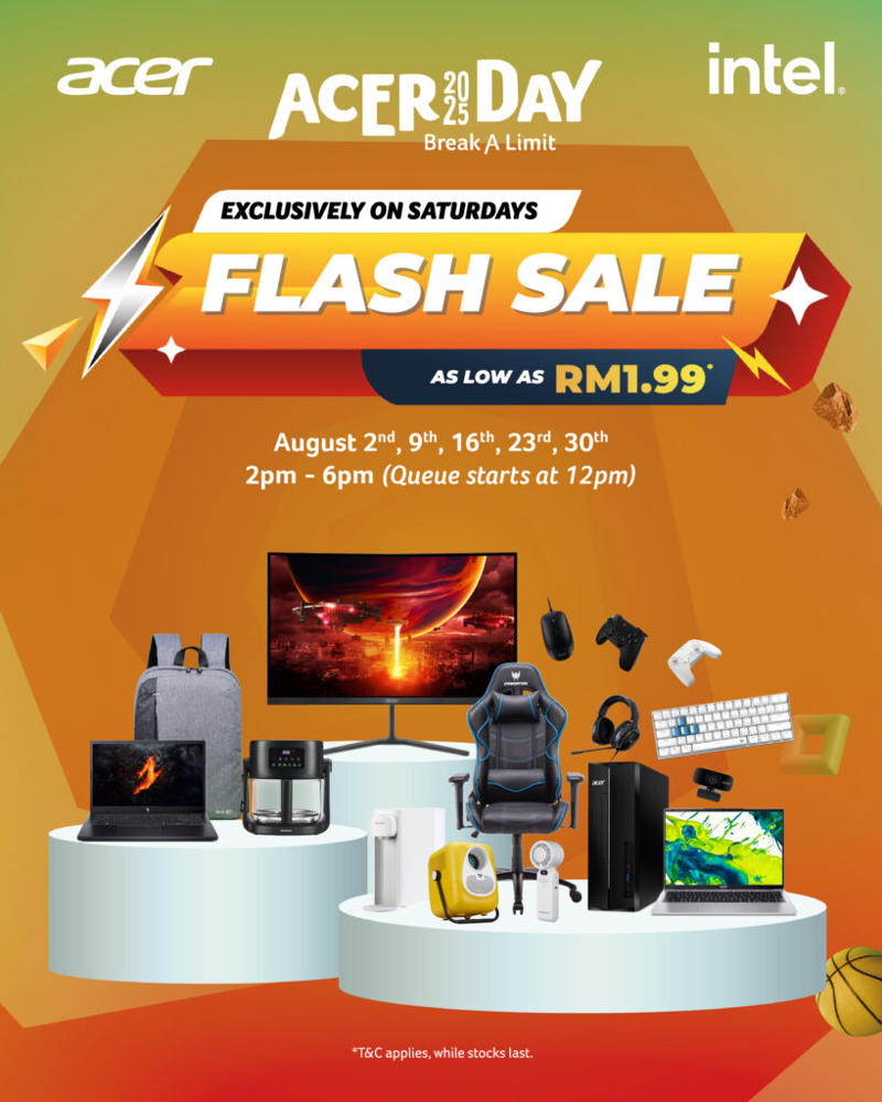 17 Cities, One Big Carnival, Flash Deals from RM1.99!, Six Words = Trip to Japan?, Acer Pickleball Tournament to Award RM20,000 Scholarship, Just Dropped: New Tech for Gamers &amp; Neat Freaks