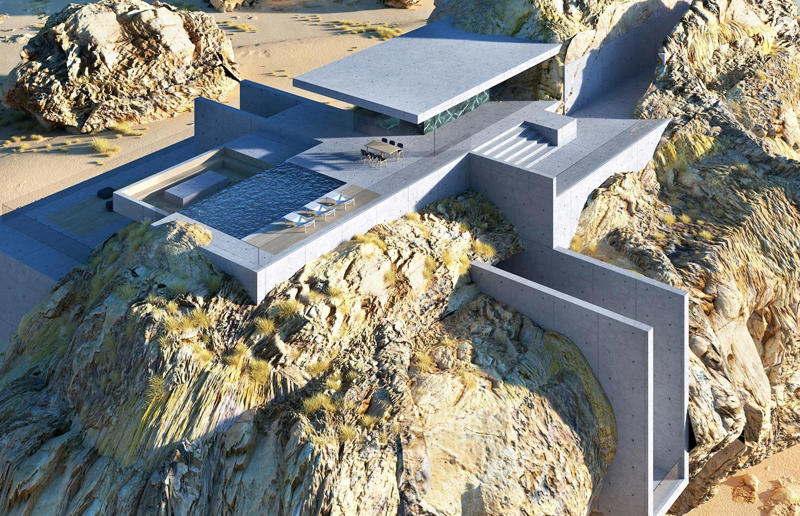 Where nature and architecture meet, The Pierre, Washington, USA, Ancient sandstone cave home, Worcestershire, UK, Fallingwater, Pennsylvania, USA, Casa do Penedo, Fafe, Portugal, Cave house, Ciudad Real, Spain, Morada Escondida, Todos Santos, Mexico, Turf homes, Hofskirkja, Iceland, Around the Oak, Saxony-Anhalt, Germany, Dune House, Massachusetts, USA, Sycamore House, California, USA, House Inside a Rock, Hejaz, Saudi Arabia