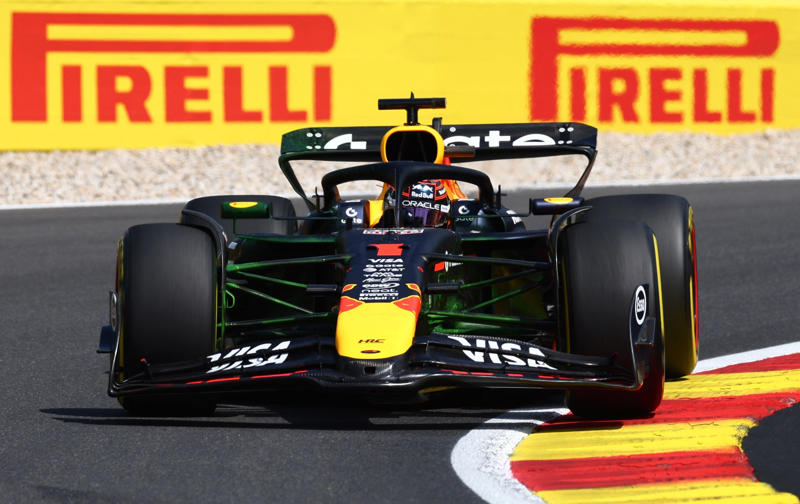 What does Red Bull without Christian Horner look like?, F1 BELGIAN GRAND PRIX - LATEST UPDATES, Start times at the Belgian GP this weekend:, Yuki Tsunoda, who starts P12:, Max Verstappen, after qualifying P2:, Oscar Piastri after claiming pole:, CONFIRMATION: Sprint qualifying positions, Lap record for Piastri!, Piastri:, Oscar Piastri on pole for the sprint!, SQ3 underway!, George Russell, after qualifying 13th:, George Russell out in SQ2!, Oscar Piastri's lap time deleted!, McLarens only cars out on track!, SQ2 underway!, VIDEO: Lewis Hamilton's spin at the final chicane, Kimi Antonelli on team radio:, Lewis Hamilton is out in SQ1!, Lewis Hamilton in the bottom-five!, Kimi Antonelli spins, Sprint qualifying underway!, Five minutes until sprint qualifying!, BELGIAN GP PREVIEW: What will Red Bull without Christian Horner look like?, F1 constructor standings, F1 driver standings, Still to come this weekend, Wolff dismisses Verstappen links: 'That's Prost-Senna', Wolff defends Mercedes' role, FP1 report, Fastest sector times in FP1, FP1 Standings - Belgian Grand Prix 2025, End of FP1, Norris and Verstappen struggling for control, Piastri goes fastest!, FP1 – Belgian Grand Prix, Hadjar almost spins out through Eau Rouge, Belgian Grand Prix 2025 - FP1 latest updates, Lewis Hamilton angers fellow drivers with 'dangerous' move, Carlos Sainz to make belated start to FP1 with Williams issue solved, Belgian Grand Prix 2025 - FP1 latest updates, Verstappen posts encouraging lap in FP1, FP1 underway!, Quick little exchange backstage between team McLaren and team Ferrari:, Racing for Anthoine, F1 driver standings heading into Belgian GP:, Belgian Grand Prix:, Start times at the Belgian Grand Prix:, F1 Belgian GP LIVE: