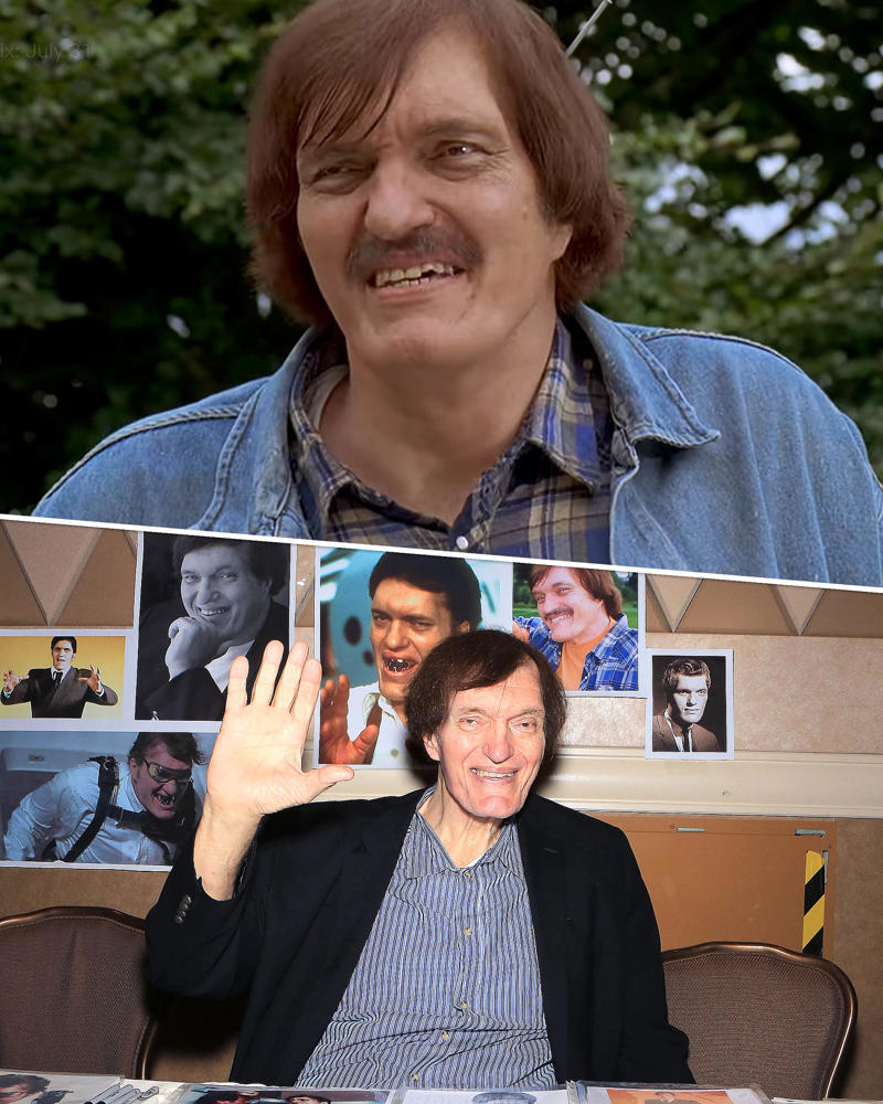 Adam Sandler (Happy Gilmore), Julie Bowen (Virginia Venit), Christopher McDonald (Shooter McGavin), Frances Bay (Grandma Gilmore), Carl Weathers (Derick “Chubbs” Peterson), Allen Covert (Otto), Richard Kiel (Mr. Larson), Bob Barker (himself), Ben Stiller (Hal L.), Kevin Nealon