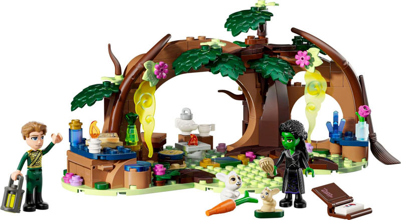 Emerald City Wall Art (75685) – £139.99, Elphaba’s Retreat (75687) – £19.99, Glinda’s Wedding Day (75688) – £34.99, Emerald City &amp; Kiamo Ko Castle (75689) – £74.99, Glinda &amp; Elphaba Visit Munchkinland (75690) – £59.99, Glinda &amp; Elphaba Bookends (75691) – £109.99, Elphaba &amp; Glinda Figures (40794) – £17.99