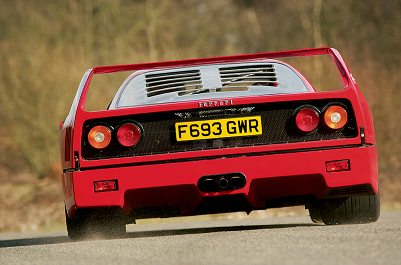 Ferrari F40 (cont.) A wing and a prayer, 1. Porsche 911 Carrera RS (1973-’74), Porsche 911 Carrera RS (cont.), 2. Lamborghini Countach (1974-’90), Lamborghini Countach (cont.), 3. Ford Sierra RS Cosworth (1986-’92), Ford Sierra RS Cosworth (cont.), 4. BMW 3.0 CSL (1972-’74), BMW 3.0 CSL (cont.), 5. Subaru Impreza RB5 (1999), Subaru Impreza RB5 (cont.), 6. Ferrari F40 (1987-’92), Ferrari F40 (cont.), 7. Toyota Supra (1993-’96), Toyota Supra (cont.), 8. Plymouth SuperBird (1970), Plymouth SuperBird (cont.), 9. Mercedes-Benz 190E 2.5-16 Evolution II (1990-’93), Mercedes-Benz 190E 2.5-16 Evolution II (cont.), 10. Ford Escort Cosworth (1992-’96), Ford Escort Cosworth (cont.), 11. Porsche 911 (993) GT2 (1993-’98), Porsche 911 GT2 (cont.), 12. Mitsubishi Lancer Evo VI (1999-2001), Mitsubishi Lancer Evo VI (cont.), 13. De Tomaso Pantera (1971-’92), De Tomaso Pantera (cont.), 14. Ford Sierra XR4i (1983-’85), Ford Sierra XR4i (cont.), 15. Dodge Viper ACR (2008), Dodge Viper ACR (cont.)