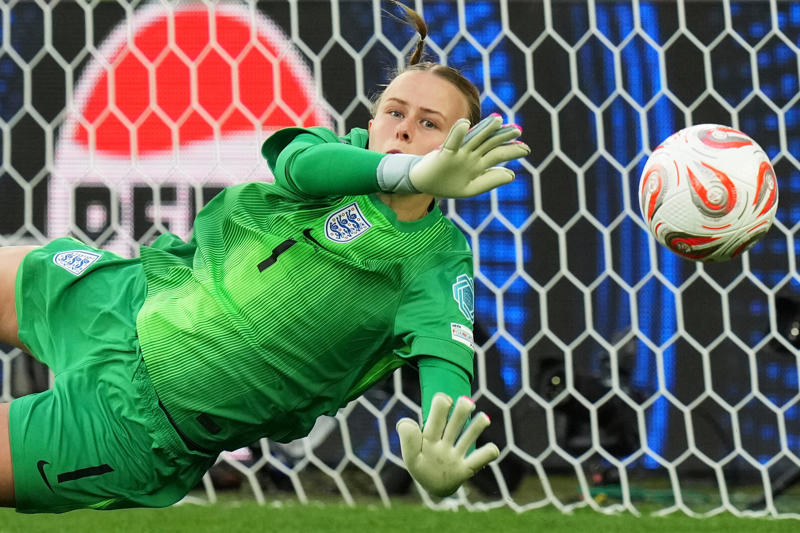 Key points: England v Spain Euro 2025 final, Kelly: 'Representing England is never a given', Kelly: 'Thank you to everyone who wrote me off', Kelly hails 'incredible woman' Wiegman, Brown-Finnis hails Hampton saves, White 'so proud' of England team, ‘I don’t miss penalties twice’: Chloe Kelly’s ice-cold confidence, How much do England women’s players get paid?, Jubilant Princess Charlotte celebrates Lionesses Euro 2025 win with her father Prince William, Sarina Wiegman details how England claimed glory at ‘chaotic and ridiculous’ Euro 2025, England hero Lucy Bronze reveals she played entire Euro 2025 with fractured tibia, Ex-captain Houghton pinpoints England mentality, Ex-captain Houghton pinpoints England mentality, Spanish royal house makes statement, Spanish prime minister Pedro Sanchez, Prime Minister hails England's 'history makers', King Charles congratulates England, Wiegman: Euro triumph was chaos, Wiegman hails England's spirit, Bronze: We never stopped believing, Bronze: I played through the pain, We deserved more, says Spain coach Tome, We deserved more, says Spain coach Tome, Next up!, Will England have a trophy parade after winning Euro 2025?, Bronze: "We got the job done", Bronze says she played with a broken tibia, Leah Williamson: 'What an honour', ENGLAND WIN EURO 2025!, Agyemang reacts, Wiegman reacts, ENGLAND WIN EURO 2025!, ENGLAND WIN EURO 2025!, Carney: Hampton 'arguably player of the tournament', Agyemang wins young player of the tournament!, Michelle Agyemang named Young Player of the Tournament!, Hampton: 'We're the team that never gives up in this tournament', Kelly reacts, England players celebrate with Jill Scott, Spanish players in disbelief, ENGLAND WIN EURO 2025!, ENGLAND WIN EURO 2025!, ENGLAND WIN EURO 2025!, PENS: England 3-1 Spain - ENGLAND WIN EURO 2025!, PENS: England 3-1 Spain - ENGLAND WIN EURO 2025!, PENS: England 2-1 Spain - Paralluelo misses!, PENS: England 2-1 Spain - Williamson misses!, PENS: England 2-1 Spain - Bonmati misses!, PENS: England 2-1 Spain - Charles scores!, Cruel double-touch from Mead, Cruel double-touch from Mead, PENS: England 1-1 Spain - Caldentey misses!, PENS: England 1-1 Spain - Greenwood scores!, PENS: England 0-1 Spain - Guijarro scores!, PENS: England 0-0 Spain - Mead misses!, PENS: England 0-0 Spain, England head to penalties in Euro 2025 final, FULL-TIME! England 1-1 Spain, FULL-TIME! England 1-1 Spain, FULL-TIME! England 1-1 Spain, England 1-1 Spain, England 1-1 Spain, England 1-1 Spain, England 1-1 Spain, England 1-1 Spain, England 1-1 Spain, England 1-1 Spain, KICK-OFF! England 1-1 Spain, HALF-TIME! England 1-1 Spain, England 1-1 Spain, England 1-1 Spain, England 1-1 Spain, KICK-OFF! England 1-1 Spain, FULL-TIME! England 1-1 Spain, EXTRA TIME! England 1-1 Spain, England 1-1 Spain, England 1-1 Spain, England 1-1 Spain, England 1-1 Spain, England 1-1 Spain, England 1-1 Spain, England 1-1 Spain, Chloe Kelly makes the difference for England once again, England 1-1 Spain, England 1-1 Spain, England 1-1 Spain, GOAL! England 1-1 Spain, GOAL! England 1-1 Spain, Lauren James limps out of Euro 2025 final in major England blow, HALF-TIME! England 0-1 Spain, England 0-1 Spain, England need composure after early setback against Spain, GOAL! England 0-1 Spain, GOAL! England 0-1 Spain, England 0-0 Spain