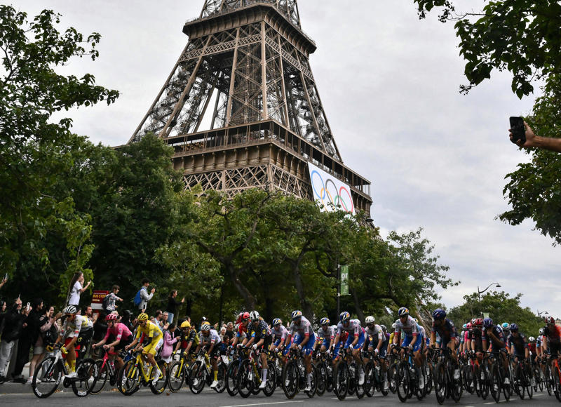 Final 2025 Tour de France standings, Where to watch the Tour de France: TV channel, streaming Sunday, Final Stage 21 results, 2025 Tour de France jersey winners, Pogačar finishing strong, Riders hit home stretch on the Champs-Elysees, Threatening weather makes final stage largely ceremonial, Threat of rain intensifies at riders pass Versailles, Peloton remains intact early in Stage 21, Tour de France race weather for Sunday's final stage, Who is Tadej Pogačar?, 2025 Tour de France Stage 21 locations, Tour de France 2025 standings after Stage 20, Tour de France odds , Stage 20 results