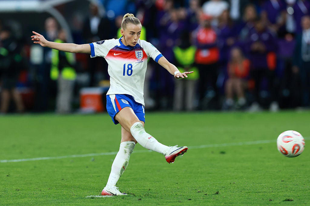 Key points: England v Spain Euro 2025 final, Kelly: 'Representing England is never a given', Kelly: 'Thank you to everyone who wrote me off', Kelly hails 'incredible woman' Wiegman, Brown-Finnis hails Hampton saves, White 'so proud' of England team, ‘I don’t miss penalties twice’: Chloe Kelly’s ice-cold confidence, How much do England women’s players get paid?, Jubilant Princess Charlotte celebrates Lionesses Euro 2025 win with her father Prince William, Sarina Wiegman details how England claimed glory at ‘chaotic and ridiculous’ Euro 2025, England hero Lucy Bronze reveals she played entire Euro 2025 with fractured tibia, Ex-captain Houghton pinpoints England mentality, Ex-captain Houghton pinpoints England mentality, Spanish royal house makes statement, Spanish prime minister Pedro Sanchez, Prime Minister hails England's 'history makers', King Charles congratulates England, Wiegman: Euro triumph was chaos, Wiegman hails England's spirit, Bronze: We never stopped believing, Bronze: I played through the pain, We deserved more, says Spain coach Tome, We deserved more, says Spain coach Tome, Next up!, Will England have a trophy parade after winning Euro 2025?, Bronze: "We got the job done", Bronze says she played with a broken tibia, Leah Williamson: 'What an honour', ENGLAND WIN EURO 2025!, Agyemang reacts, Wiegman reacts, ENGLAND WIN EURO 2025!, ENGLAND WIN EURO 2025!, Carney: Hampton 'arguably player of the tournament', Agyemang wins young player of the tournament!, Michelle Agyemang named Young Player of the Tournament!, Hampton: 'We're the team that never gives up in this tournament', Kelly reacts, England players celebrate with Jill Scott, Spanish players in disbelief, ENGLAND WIN EURO 2025!, ENGLAND WIN EURO 2025!, ENGLAND WIN EURO 2025!, PENS: England 3-1 Spain - ENGLAND WIN EURO 2025!, PENS: England 3-1 Spain - ENGLAND WIN EURO 2025!, PENS: England 2-1 Spain - Paralluelo misses!, PENS: England 2-1 Spain - Williamson misses!, PENS: England 2-1 Spain - Bonmati misses!, PENS: England 2-1 Spain - Charles scores!, Cruel double-touch from Mead, Cruel double-touch from Mead, PENS: England 1-1 Spain - Caldentey misses!, PENS: England 1-1 Spain - Greenwood scores!, PENS: England 0-1 Spain - Guijarro scores!, PENS: England 0-0 Spain - Mead misses!, PENS: England 0-0 Spain, England head to penalties in Euro 2025 final, FULL-TIME! England 1-1 Spain, FULL-TIME! England 1-1 Spain, FULL-TIME! England 1-1 Spain, England 1-1 Spain, England 1-1 Spain, England 1-1 Spain, England 1-1 Spain, England 1-1 Spain, England 1-1 Spain, England 1-1 Spain, KICK-OFF! England 1-1 Spain, HALF-TIME! England 1-1 Spain, England 1-1 Spain, England 1-1 Spain, England 1-1 Spain, KICK-OFF! England 1-1 Spain, FULL-TIME! England 1-1 Spain, EXTRA TIME! England 1-1 Spain, England 1-1 Spain, England 1-1 Spain, England 1-1 Spain, England 1-1 Spain, England 1-1 Spain, England 1-1 Spain, England 1-1 Spain, Chloe Kelly makes the difference for England once again, England 1-1 Spain, England 1-1 Spain, England 1-1 Spain, GOAL! England 1-1 Spain, GOAL! England 1-1 Spain, Lauren James limps out of Euro 2025 final in major England blow, HALF-TIME! England 0-1 Spain, England 0-1 Spain, England need composure after early setback against Spain, GOAL! England 0-1 Spain, GOAL! England 0-1 Spain, England 0-0 Spain