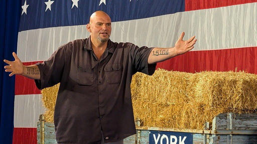 Sen. Fetterman speaks at a rally event Senator Schumer discusses mosquito control concerns, Sen. Fetterman speaks at a rally event, Sen. Thune talks with Republican senators, Thune engages with Watertown constituents, Sen. Collins questions HHS Secretary Kennedy, Sen. Collins at Senate hearing discussion, Schumer discusses nominee Russell Vought, Sen. Schumer speaks at Democratic Convention