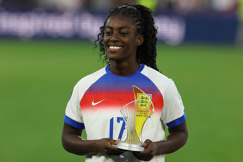 Key points: England v Spain Euro 2025 final, Kelly: 'Representing England is never a given', Kelly: 'Thank you to everyone who wrote me off', Kelly hails 'incredible woman' Wiegman, Brown-Finnis hails Hampton saves, White 'so proud' of England team, ‘I don’t miss penalties twice’: Chloe Kelly’s ice-cold confidence, How much do England women’s players get paid?, Jubilant Princess Charlotte celebrates Lionesses Euro 2025 win with her father Prince William, Sarina Wiegman details how England claimed glory at ‘chaotic and ridiculous’ Euro 2025, England hero Lucy Bronze reveals she played entire Euro 2025 with fractured tibia, Ex-captain Houghton pinpoints England mentality, Ex-captain Houghton pinpoints England mentality, Spanish royal house makes statement, Spanish prime minister Pedro Sanchez, Prime Minister hails England's 'history makers', King Charles congratulates England, Wiegman: Euro triumph was chaos, Wiegman hails England's spirit, Bronze: We never stopped believing, Bronze: I played through the pain, We deserved more, says Spain coach Tome, We deserved more, says Spain coach Tome, Next up!, Will England have a trophy parade after winning Euro 2025?, Bronze: "We got the job done", Bronze says she played with a broken tibia, Leah Williamson: 'What an honour', ENGLAND WIN EURO 2025!, Agyemang reacts, Wiegman reacts, ENGLAND WIN EURO 2025!, ENGLAND WIN EURO 2025!, Carney: Hampton 'arguably player of the tournament', Agyemang wins young player of the tournament!, Michelle Agyemang named Young Player of the Tournament!, Hampton: 'We're the team that never gives up in this tournament', Kelly reacts, England players celebrate with Jill Scott, Spanish players in disbelief, ENGLAND WIN EURO 2025!, ENGLAND WIN EURO 2025!, ENGLAND WIN EURO 2025!, PENS: England 3-1 Spain - ENGLAND WIN EURO 2025!, PENS: England 3-1 Spain - ENGLAND WIN EURO 2025!, PENS: England 2-1 Spain - Paralluelo misses!, PENS: England 2-1 Spain - Williamson misses!, PENS: England 2-1 Spain - Bonmati misses!, PENS: England 2-1 Spain - Charles scores!, Cruel double-touch from Mead, Cruel double-touch from Mead, PENS: England 1-1 Spain - Caldentey misses!, PENS: England 1-1 Spain - Greenwood scores!, PENS: England 0-1 Spain - Guijarro scores!, PENS: England 0-0 Spain - Mead misses!, PENS: England 0-0 Spain, England head to penalties in Euro 2025 final, FULL-TIME! England 1-1 Spain, FULL-TIME! England 1-1 Spain, FULL-TIME! England 1-1 Spain, England 1-1 Spain, England 1-1 Spain, England 1-1 Spain, England 1-1 Spain, England 1-1 Spain, England 1-1 Spain, England 1-1 Spain, KICK-OFF! England 1-1 Spain, HALF-TIME! England 1-1 Spain, England 1-1 Spain, England 1-1 Spain, England 1-1 Spain, KICK-OFF! England 1-1 Spain, FULL-TIME! England 1-1 Spain, EXTRA TIME! England 1-1 Spain, England 1-1 Spain, England 1-1 Spain, England 1-1 Spain, England 1-1 Spain, England 1-1 Spain, England 1-1 Spain, England 1-1 Spain, Chloe Kelly makes the difference for England once again, England 1-1 Spain, England 1-1 Spain, England 1-1 Spain, GOAL! England 1-1 Spain, GOAL! England 1-1 Spain, Lauren James limps out of Euro 2025 final in major England blow, HALF-TIME! England 0-1 Spain, England 0-1 Spain, England need composure after early setback against Spain, GOAL! England 0-1 Spain, GOAL! England 0-1 Spain, England 0-0 Spain