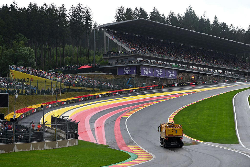 F1 BELGIAN GRAND PRIX - LATEST UPDATES, Constructors' standings after Belgian Grand Prix, Drivers' standings after Belgian Grand Prix, Piastri discusses race-winning moment, McLaren explain Norris problems, Belgian Grand Prix results, Race report: Norris suffers blow in title race, Race report: Norris suffers blow in title race, Race report: Torrential rain almost wipes out race, Race report: Norris suffers blow in title race, Race report: Norris suffers blow in title race, Hamilton wins driver of the day, Piastri extends championship lead, Piastri's winning moment, Oscar Piastri wins the Belgian Grand Prix!, Piastri closing in on victory (43/44), Norris slowed down by backmarkers (42/44), Norris running out of laps (40/44), Top 10 (38/44), Norris locks up (35/44), Norris sets new fastest lap (32/44), Battle for 11th heating up! (30/44), Norris loses time (27/44), Podium fight is close (26/44), McLaren pulling away (24/44), Piastri doubting tyres too (22/44), Russell doubting the one-stop strategy (21/44), McLaren in it for the long run (19/44), Norris gaining time (17/44), Hamilton going well (16/44), Norris loses time on leader (15/44), Norris pits and moves onto medium (14/44), Piastri pits and moves onto medium (13/44), Hamilton onto medium tyres (12/44), Piastri opening up a gap (11/44), Top places staying the same for now (10/44), Hamilton into 15th (8/44), Piastri struggling with battery issue? (7/44), Piastri out of DRS range (6/44), Piastri overtakes Norris on first lap (5/44), Belgian GP LIVE - Green flag!, Belgian GP LIVE, Belgian GP LIVE, Belgian GP LIVE, Belgian GP LIVE, Belgian GP LIVE, Belgian GP LIVE, Belgian GP LIVE, FIA UPDATE, Brown: 'They clearly smell that both of them have a chance', Race underway at 3.20pm, FIA UPDATE, Sun in Spa!, Medical car zooming around the track, Rosberg speaks on relationship with Hamilton, FIA target start soon, Starting grid, Belgian GP start suspended, Belgian GP start suspended, FIA UPDATE, FIA announce rule change, Belgian GP start suspended, Belgian GP start suspended, Belgian GP start suspended, Belgian GP start suspended, Forecast not promising, 2021 Belgian GP, Record attendance at Spa, Belgian GP start suspended, Belgian GP start suspended, Belgian GP start suspended, Start delayed, Start delayed, Formation lap underway, Belgian GP start, Formation lap to begin behind safety car, Race could be delayed, Weather to play a part in Spa?, What is the starting grid?, F1 BELGIAN GRAND PRIX, 2024 at Spa, F1 Driver Standings, Sainz relegated to pit lane, The scene at Spa, Mercedes boss Toto Wolff on the race:, Alex Albon, who qualified P5:, Charles Leclerc, after qualifying P3:, Lando Norris after securing pole position:, F1 driver standings, NEW: Lewis Hamilton will start from the pit-lane, Laurent Mekies makes Christian Horner admission in first Red Bull press conference, A reminder of the starting grid today:, Oscar Piastri after qualifying P2: