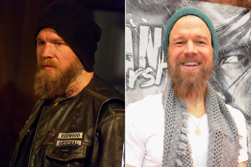 Ryan Hurst as Harry 'Opie' Winston Katey Sagal as Gemma Teller Morrow, Mark Boone Junior as Robert 'Bobby Elvis' Munson, Kim Coates as Alexander 'Tig' Trager, Theo Rossi as Juan Carlos 'Juice' Ortiz, Johnny Lewis as Kip "Half-Sack" Epps, Maggie Siff as Dr. Tara Knowles-Teller, Ron Perlman as Clarence 'Clay' Morrow, Ryan Hurst as Harry 'Opie' Winston, William Lucking as Piermont 'Piney' Winston, Dayton Callie as Wayne Unser, Jimmy Smits as Neron 'Nero' Padilla